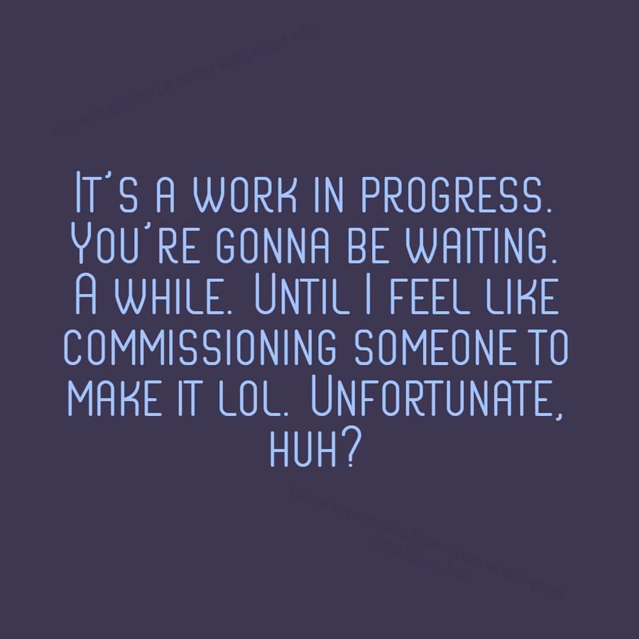 Essentially, just imagine the default Shae. The cloak and stuff she wears there fits, right? As for her Bounty Hunter outfit? Typical Mando armor colored white and blue with hints of gold. We'll get some references eventually.